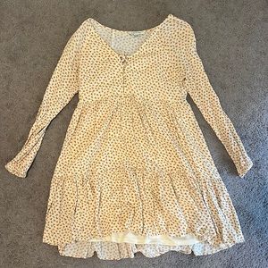 Floral long sleeve American Eagle Cotton Dress